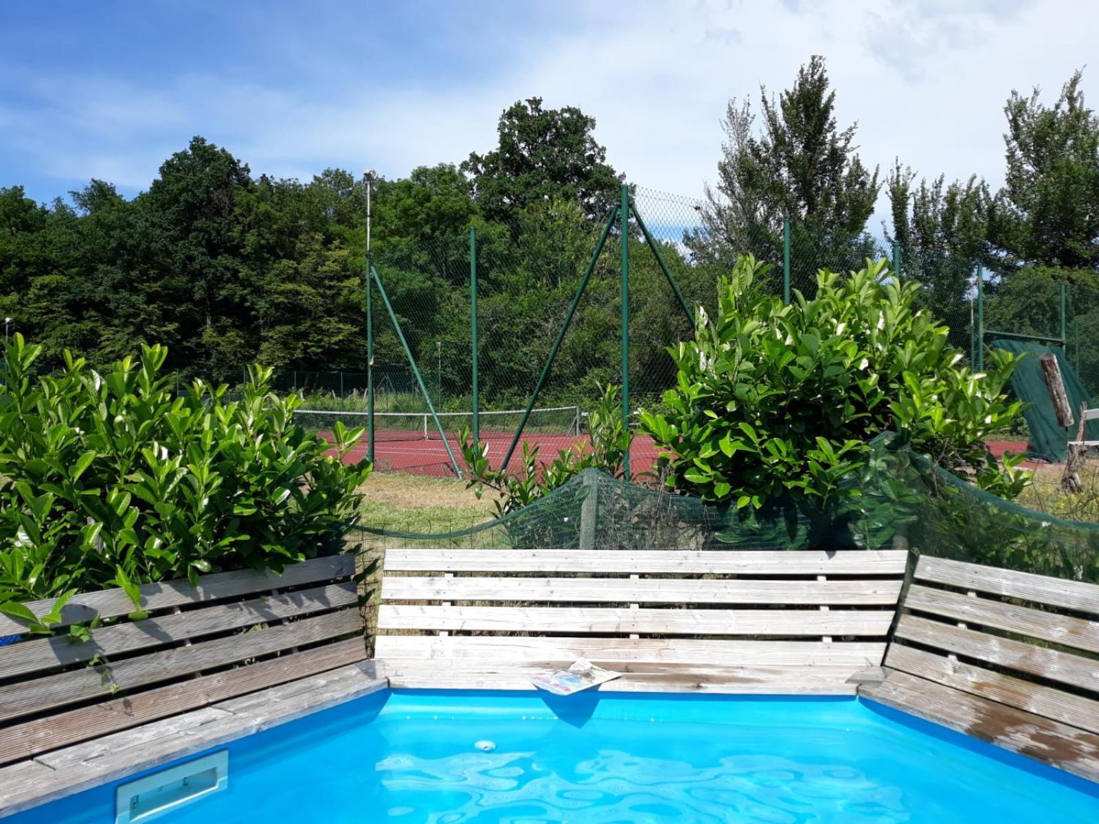 La Vache Tennis Prive Crux-la-Ville Экстерьер фото