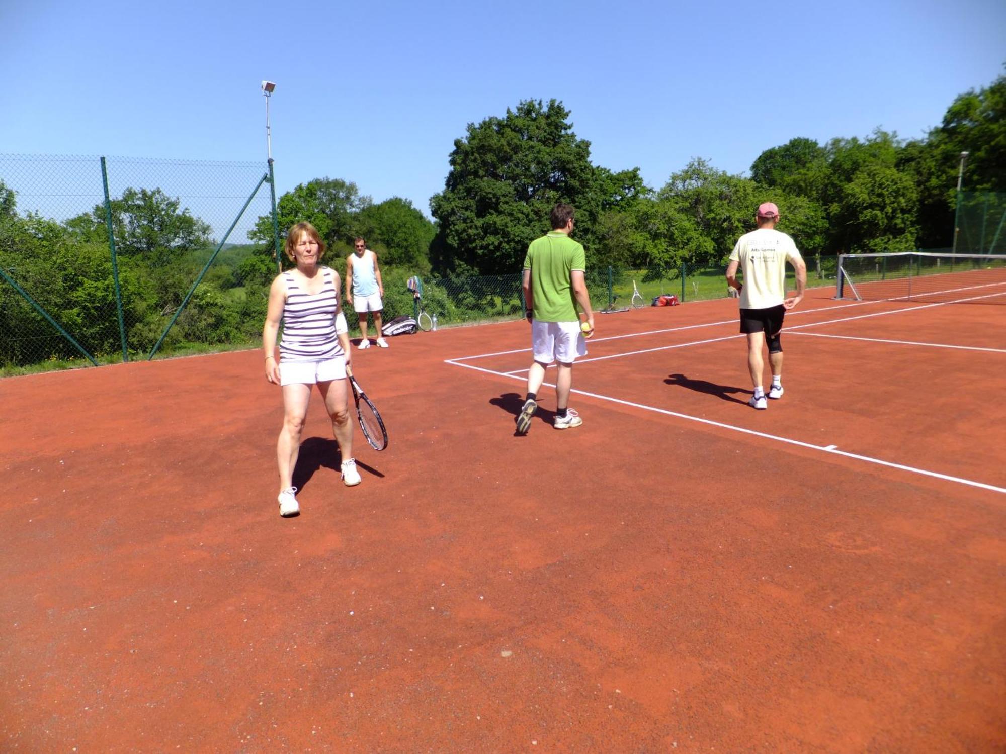 La Vache Tennis Prive Crux-la-Ville Экстерьер фото